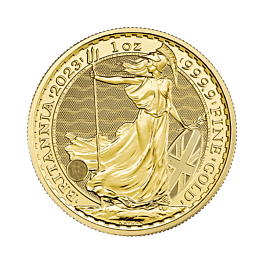 1 troy ounce gouden munt Britannia 2023