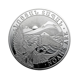 1 troy ounce zilveren Noah's Ark munt 2022