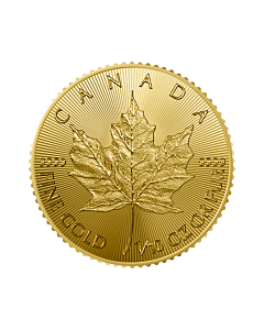 Gouden 1/10 troy ounce Maple Leaf munt 2022