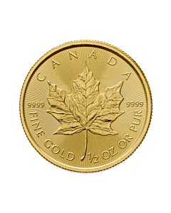 Maple Leaf goud 1/2 troy ounce 2023