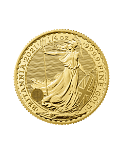 1/4 oz gouden munt Britannia 2023