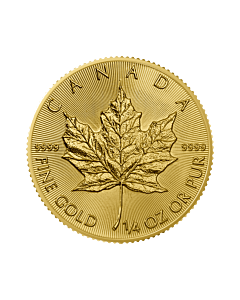 Maple Leaf goud 1/4 troy ounce 2023