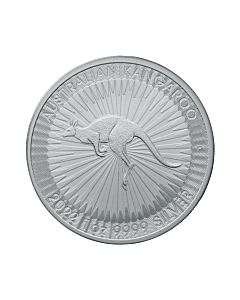 Kangaroo zilveren munt 1 troy ounce 2022 of 2023