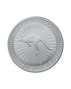 1 troy ounce zilveren Kangaroo munt voorkant