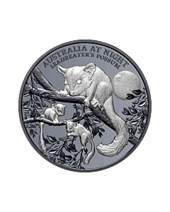 1 troy ounce zilveren munt Leadbeater's Possum