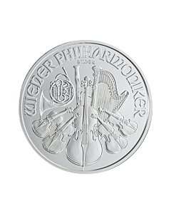 1 troy ounce zilver Philharmoniker munt - voorgaande jaargangen