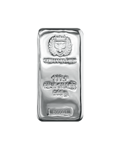 500 gram zilverbaar Germania Mint